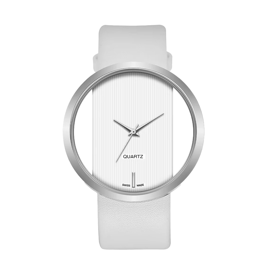 Reloj Minimalista Transparente para Hombre Mark | 40 mm