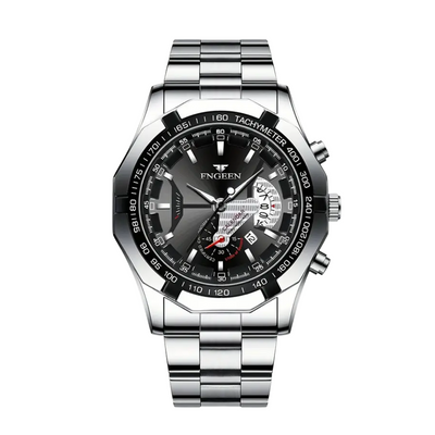 Reloj de pulsera para hombres Scott con gran dial creativo de 44 mm