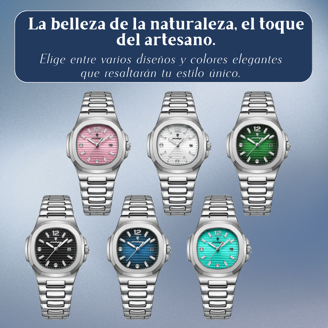 Estella | Reloj de lujo brillante | 34 mm