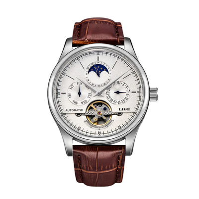 Samuel | Reloj mecánico con calendario | 43 mm