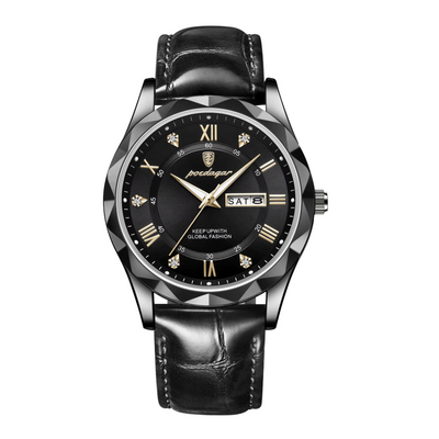 Levi | Reloj de cuarzo para hombre con fecha y día de la semana | 41 mm