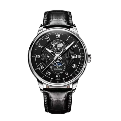 Reloj de pulsera de lujo moderno y delgado Xavier | Cuarzo de 40 mm