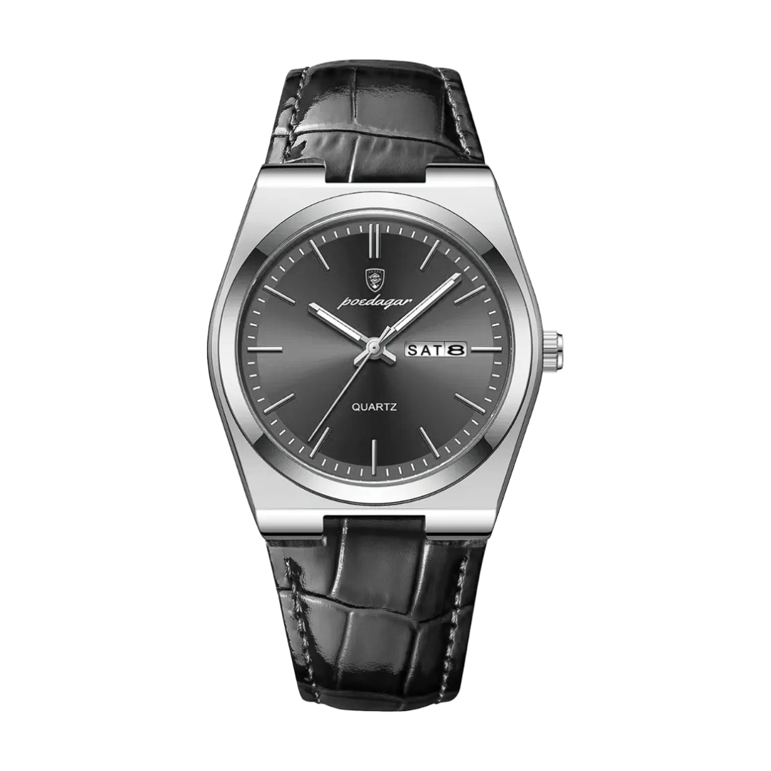 Asher | Reloj informal de negocios con calendario | 40 mm