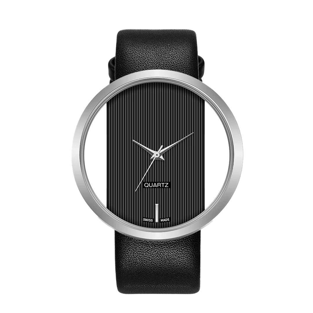 Reloj Minimalista Transparente para Hombre Mark | 40 mm
