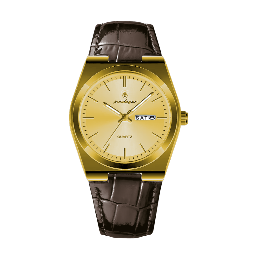 Asher | Reloj informal de negocios con calendario | 40 mm