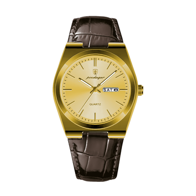 Asher | Reloj informal de negocios con calendario | 40 mm