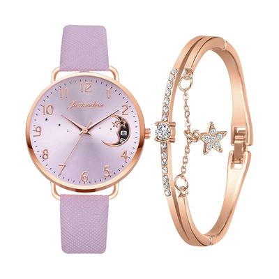 Sierra | Reloj con esfera lunar y pulsera | 36 mm