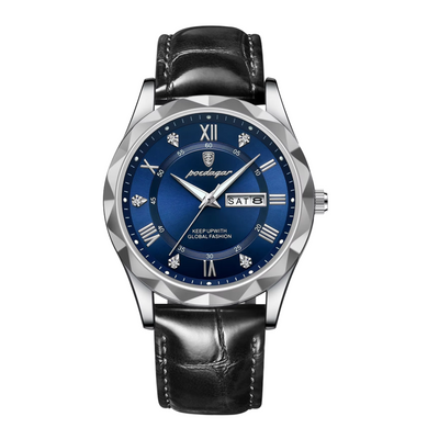 Levi | Reloj de cuarzo para hombre con fecha y día de la semana | 41 mm