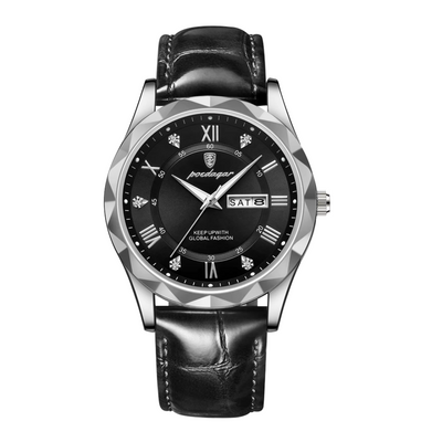 Levi | Reloj de cuarzo para hombre con fecha y día de la semana | 41 mm