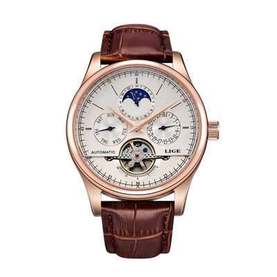 Samuel | Reloj mecánico con calendario | 43 mm