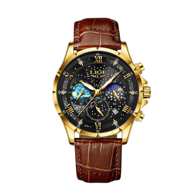 Jack | Reloj de fase lunar refinado | 42 mm