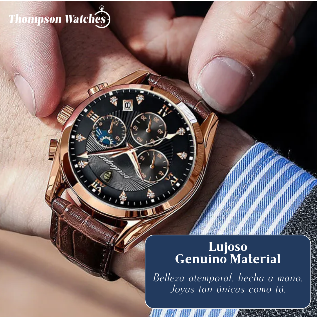 Nolan | Reloj de pulsera luminoso para hombre | 42 mm