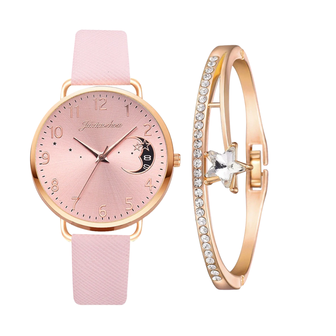 Sierra | Reloj con esfera lunar y pulsera | 36 mm