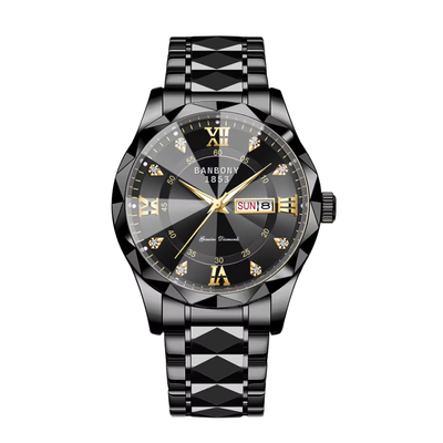 Sean | Reloj multifunción con correa de acero inoxidable | 40 mm