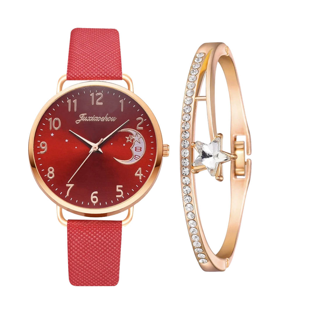 Sierra | Reloj con esfera lunar y pulsera | 36 mm