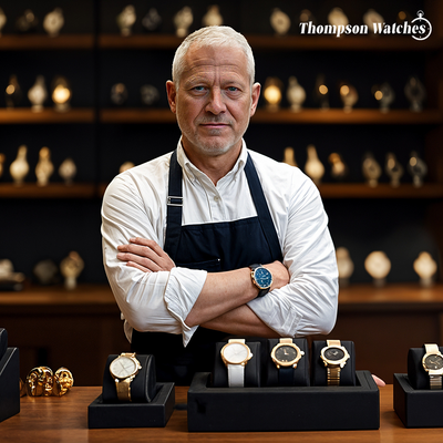 Rown | Cargador Automático de Reloj de Madera Premium