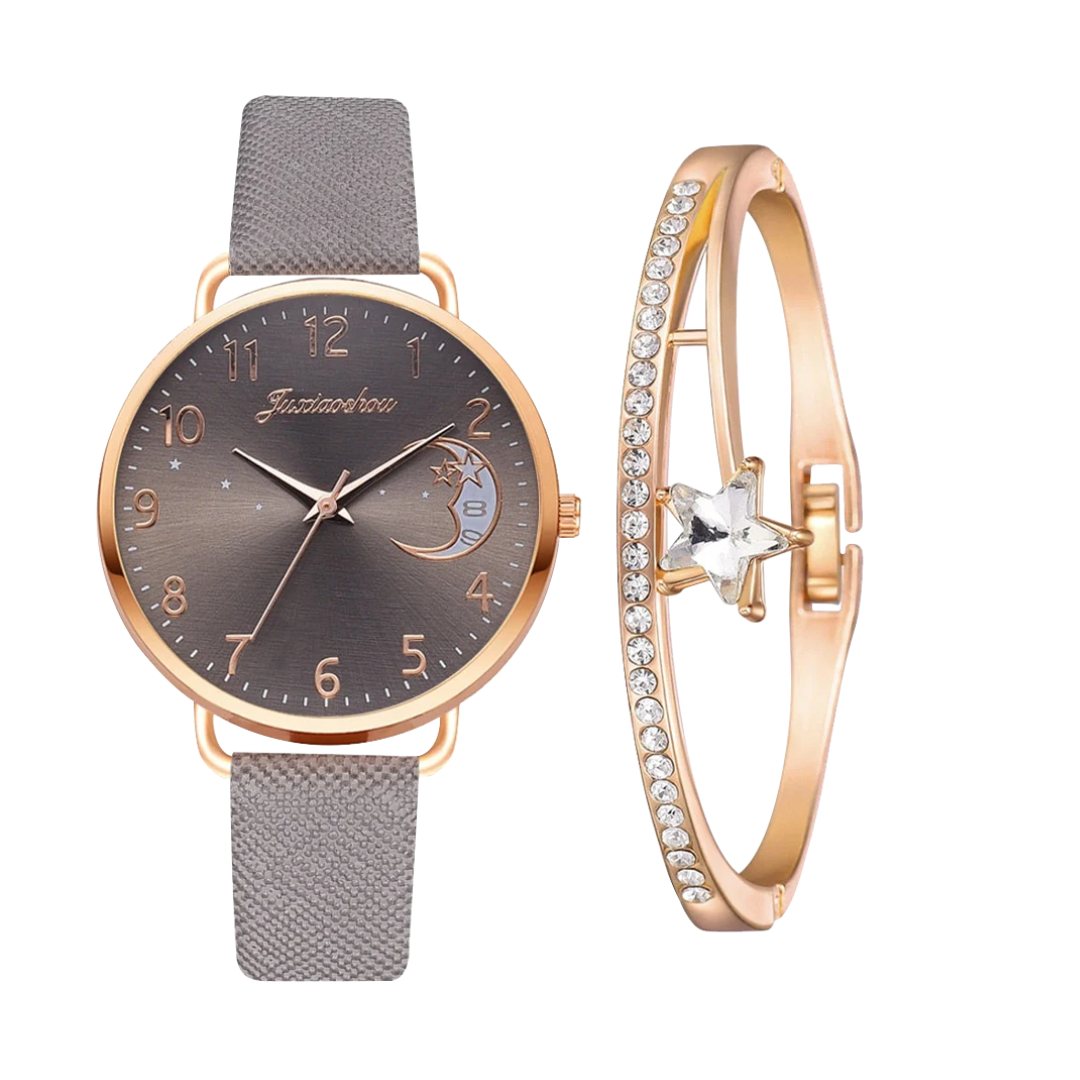 Sierra | Reloj con esfera lunar y pulsera | 36 mm