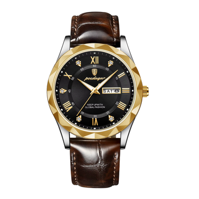 Levi | Reloj de cuarzo para hombre con fecha y día de la semana | 41 mm