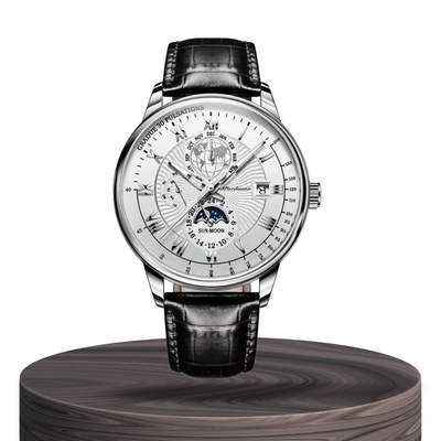 Reloj de pulsera de lujo moderno y delgado Xavier | Cuarzo de 40 mm