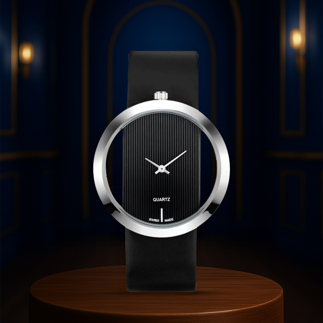 Kelly | Reloj de cuarzo con esfera transparente | 40 mm