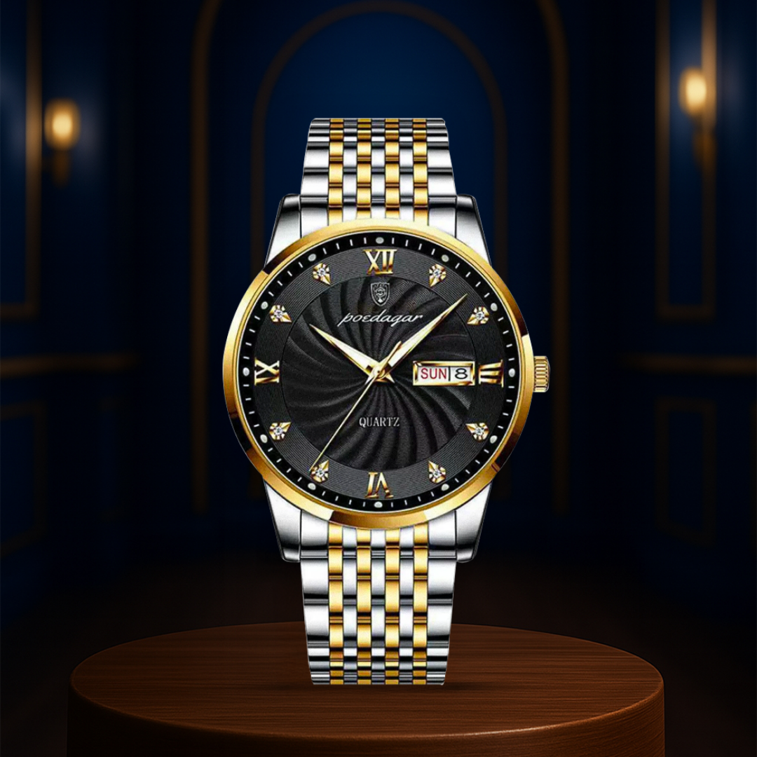 Caleb | Reloj Romano Clásico Refinado para Uso Diario | 40mm