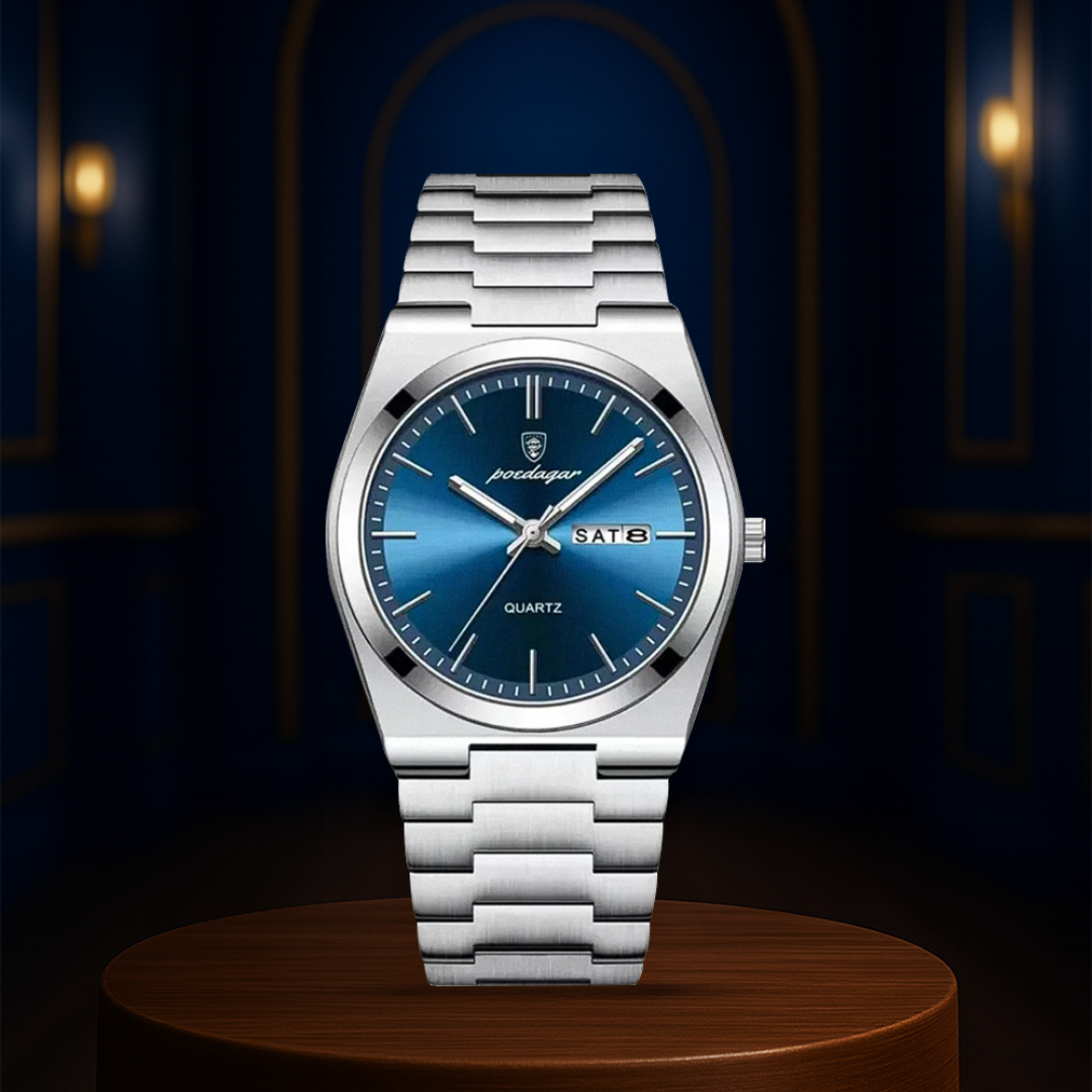 Elliot | Estilo vintage limpio con precisión de día y fecha | 40mm