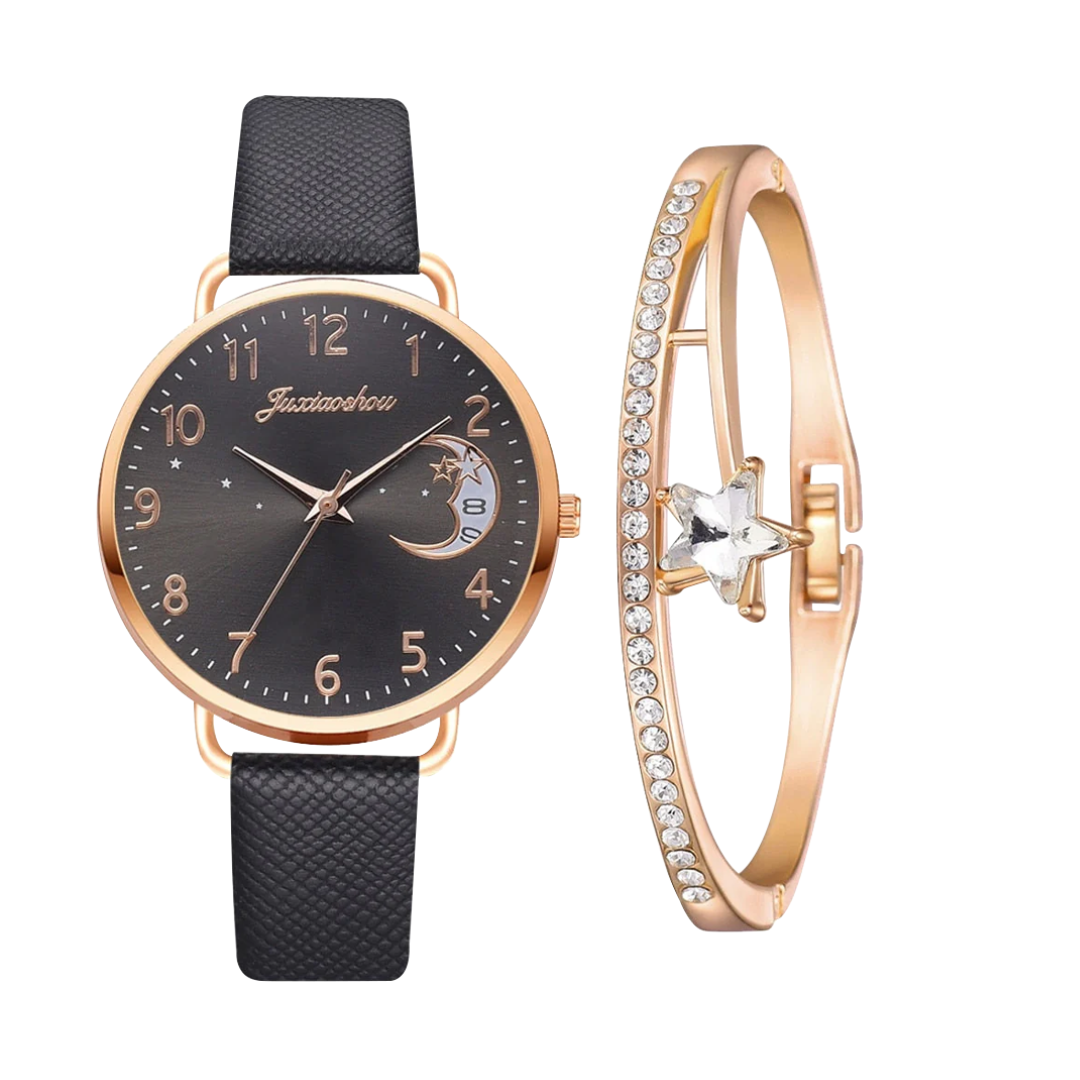 Sierra | Reloj con esfera lunar y pulsera | 36 mm