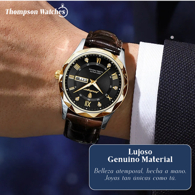 Levi | Reloj de cuarzo para hombre con fecha y día de la semana | 41 mm