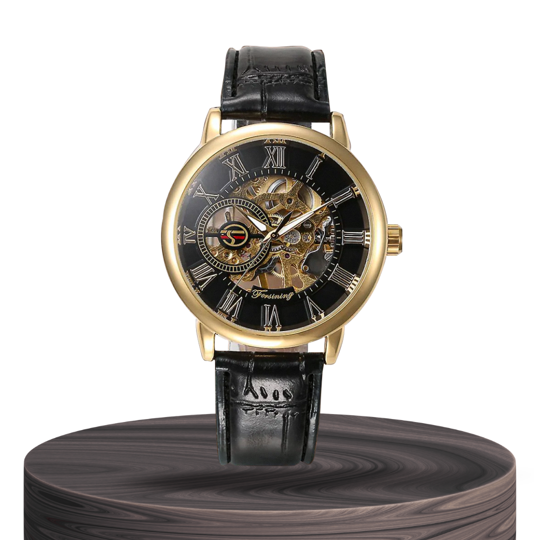 Peter | Reloj Mecánico de Numerales Romanos para Hombres de Moda | 40mm