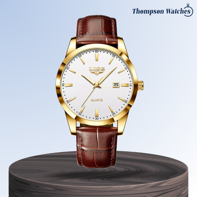 Sam | Reloj Cronógrafo Militar de Cuero | 40mm