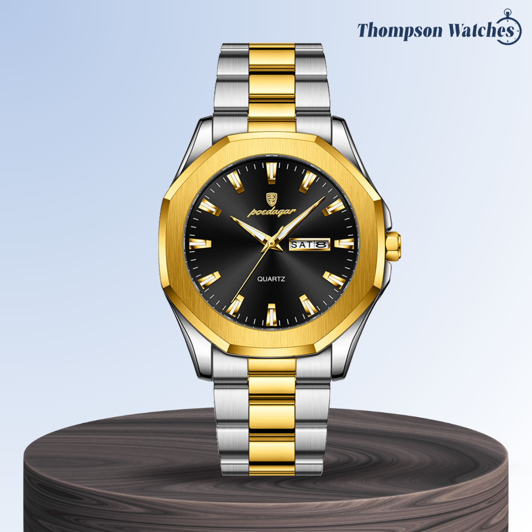 Miles | Reloj Moderno de Acero Estilo Diario Elegante | 42mm