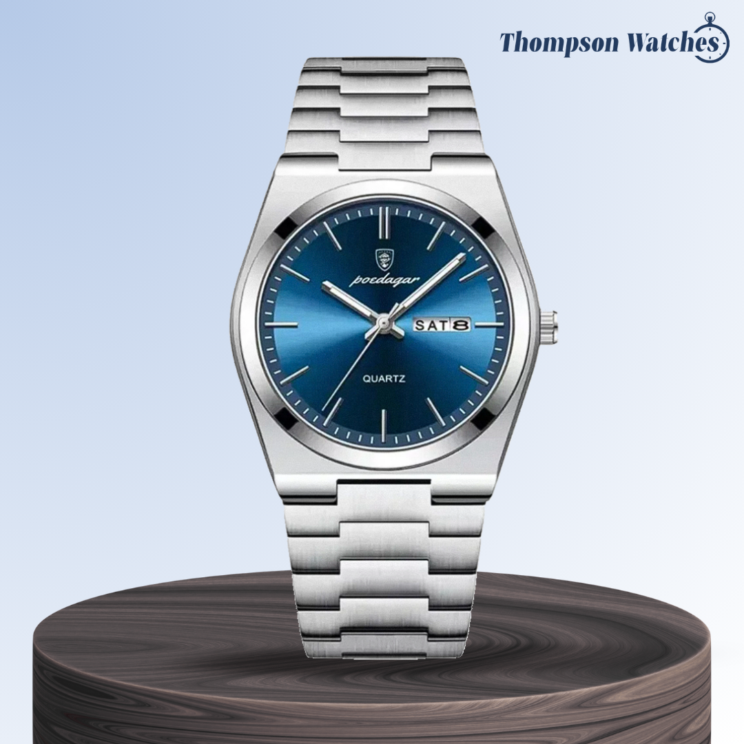 Elliot | Estilo vintage limpio con precisión de día y fecha | 40mm