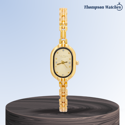 Liana | Reloj clásico dorado para mujer | 36 mm