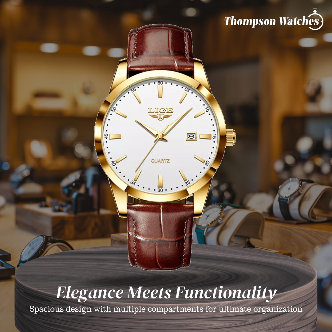 Sam | Reloj Cronógrafo Militar de Cuero | 40mm