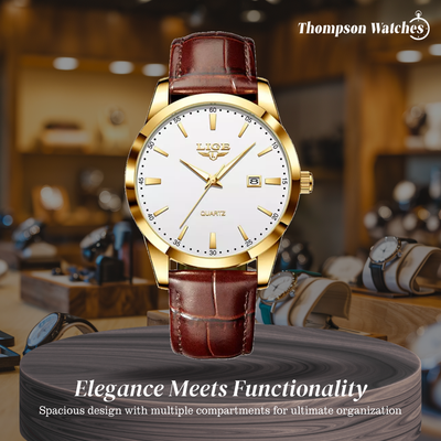 Sam | Reloj Cronógrafo Militar de Cuero | 40mm