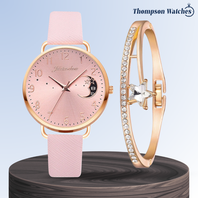 Sierra | Reloj con esfera lunar y pulsera | 36 mm