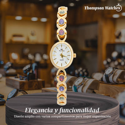 Lunarra | Reloj de lujo contemporáneo para mujer | 34 mm