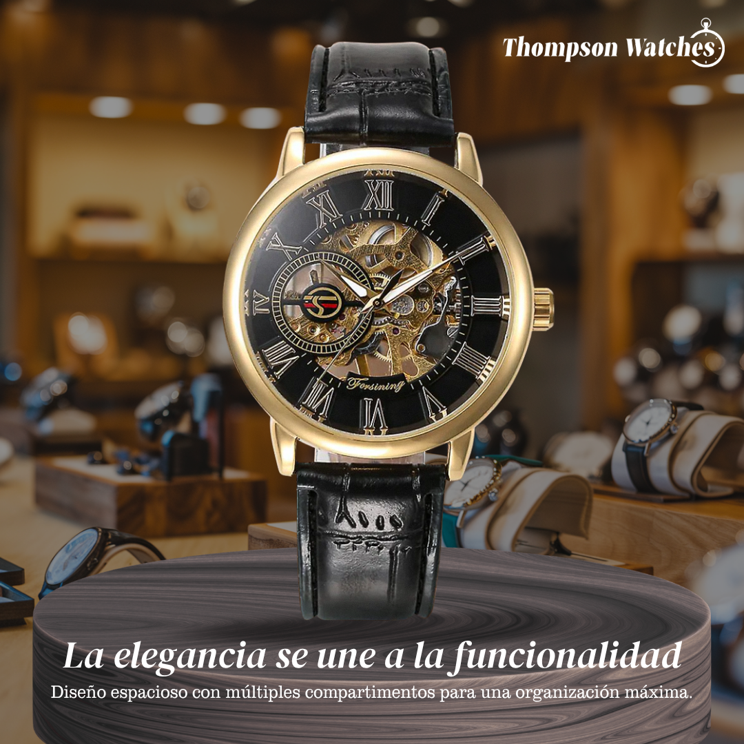 Peter | Reloj Mecánico de Numerales Romanos para Hombres de Moda | 40mm