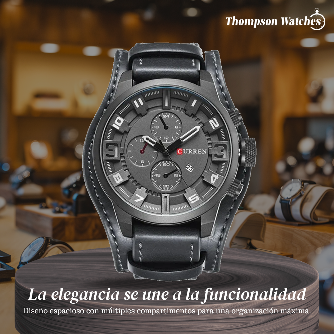Thadeus | Reloj cronógrafo deportivo para hombre | 46 mm