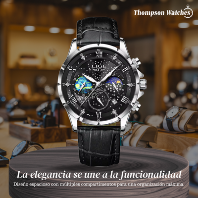 Jack | Reloj de fase lunar refinado | 42 mm