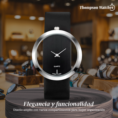 Kelly | Reloj de cuarzo con esfera transparente | 40 mm