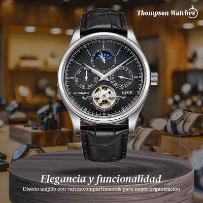 Samuel | Reloj mecánico con calendario | 43 mm