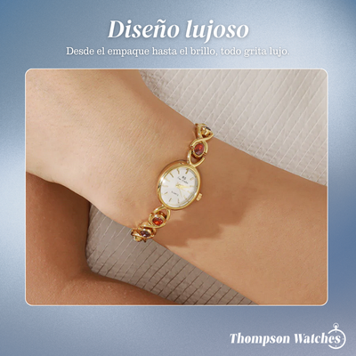 Lunarra | Reloj de lujo contemporáneo para mujer | 34 mm