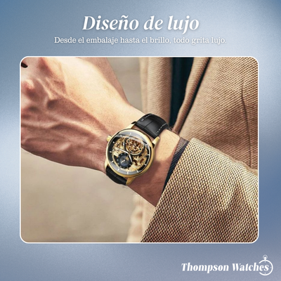 Blake | Reloj mecánico esquelético con indicación de fase lunar | 44 mm