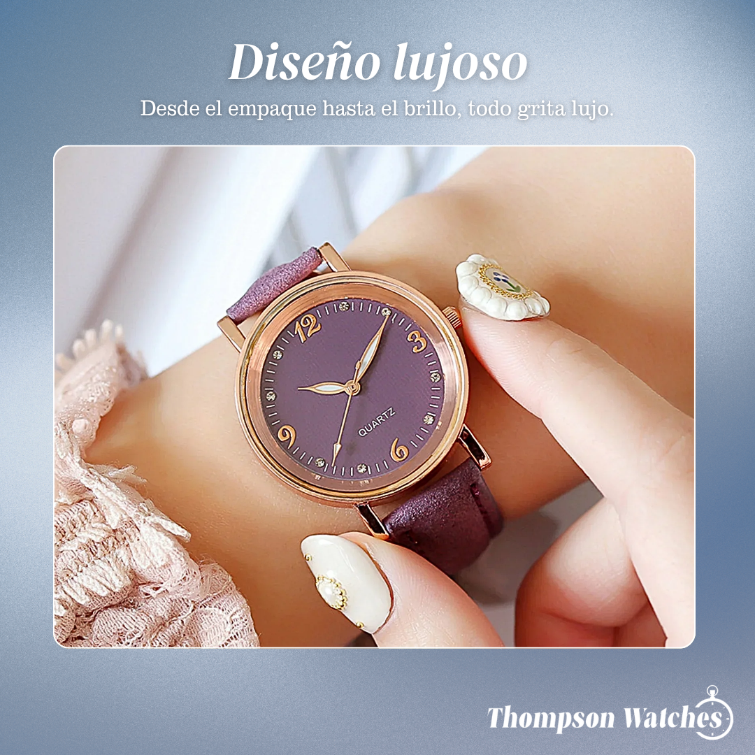 Audrey | Relojes con correa de cuero | 32 mm