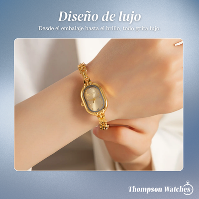 Liana | Reloj clásico dorado para mujer | 36 mm