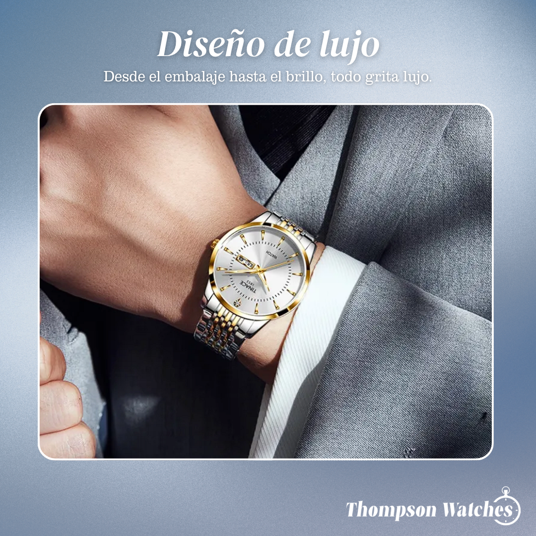 Owen | Elegante reloj de cuarzo para hombre | 40 mm