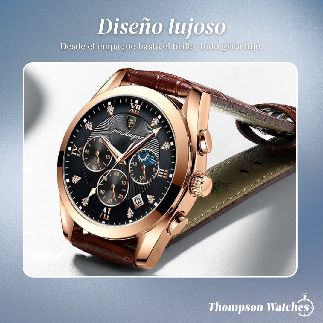 Nolan | Reloj de pulsera luminoso para hombre | 42 mm