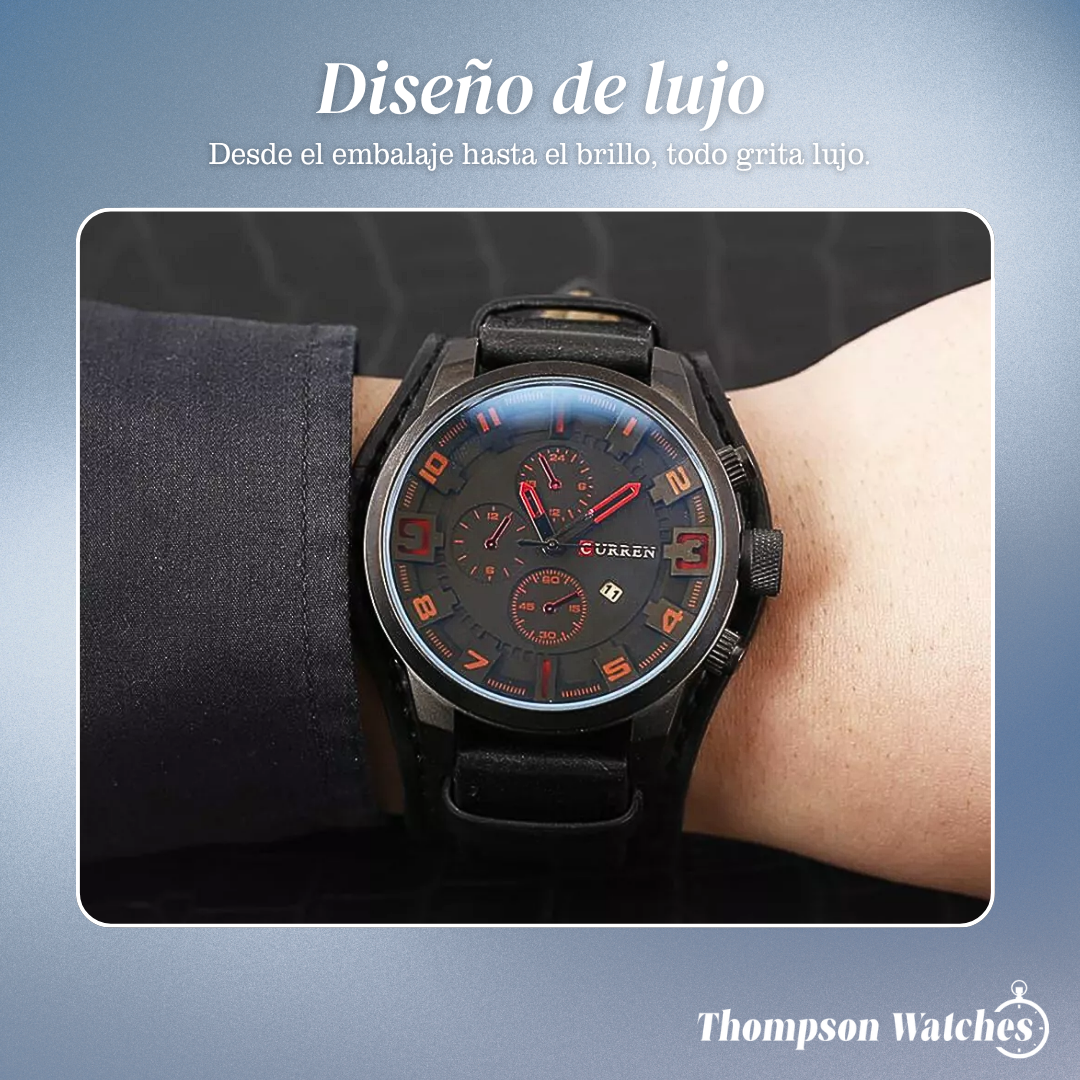 Thadeus | Reloj cronógrafo deportivo para hombre | 46 mm
