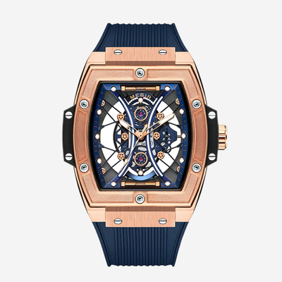 Ryker | Caja de Tonneau Impactante Con Estilo Futurista y Construcción en Esqueleto Reloj | 42mm